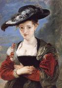 Peter Paul Rubens Portrait of Susana Lunden oil painting reproduction
